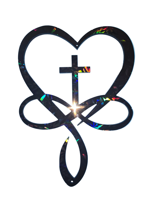 Infinity Cross Heart