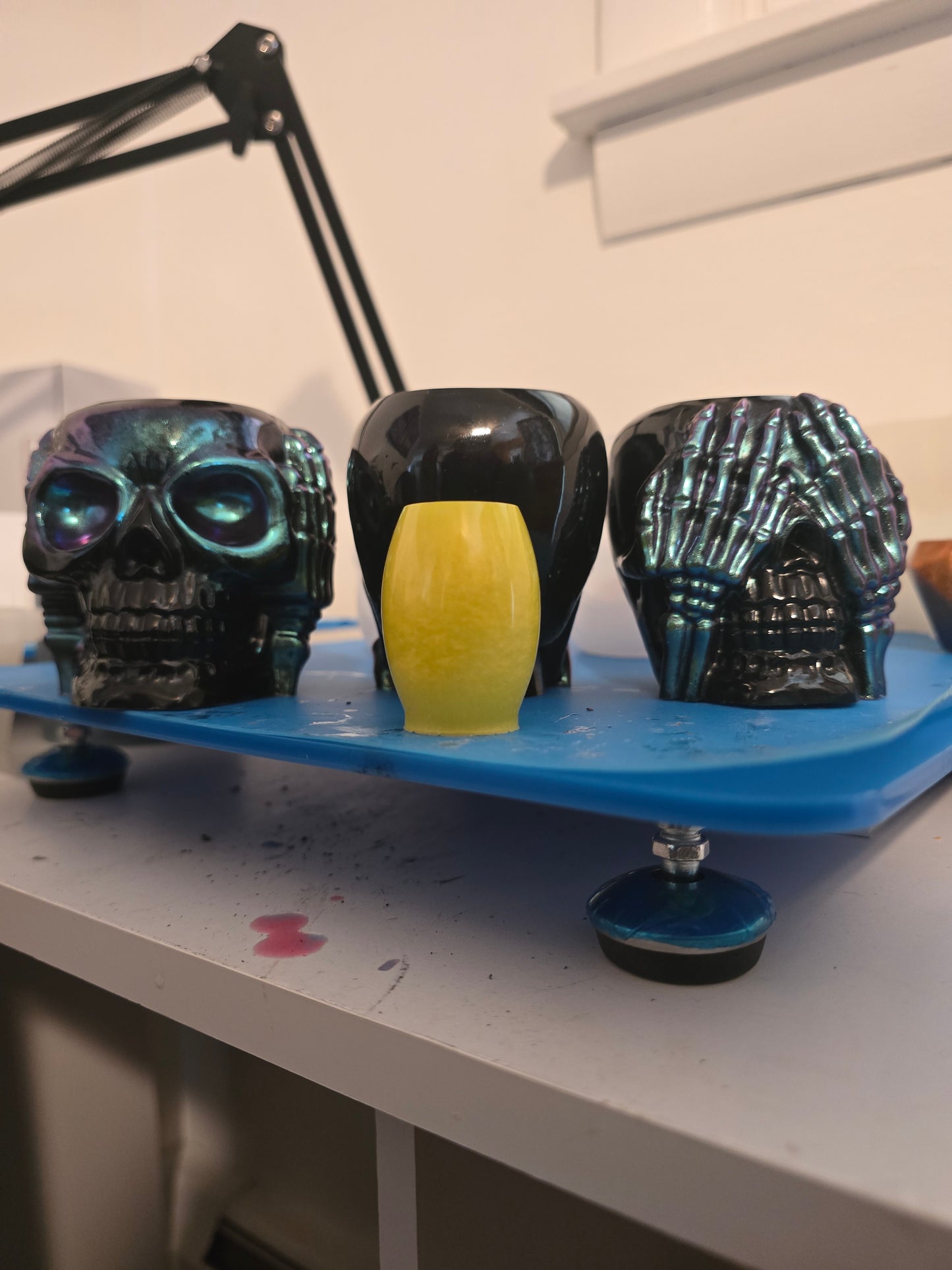 Skull Hear,See,Speak No Plant holders