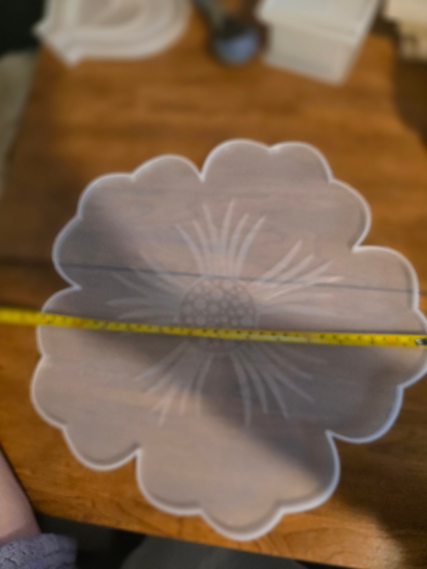 Lg. Sunflower print platter. Or Bowl